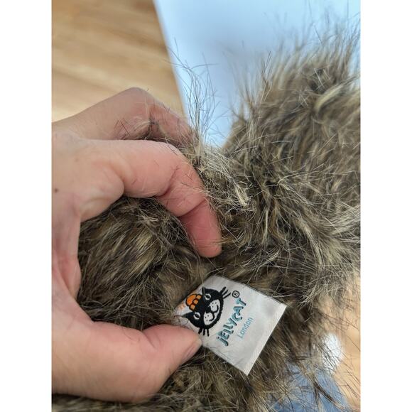 Jellycat Cyril Sloth Plush Brown Stuffed Animal 16” - Picture 4 of 6
